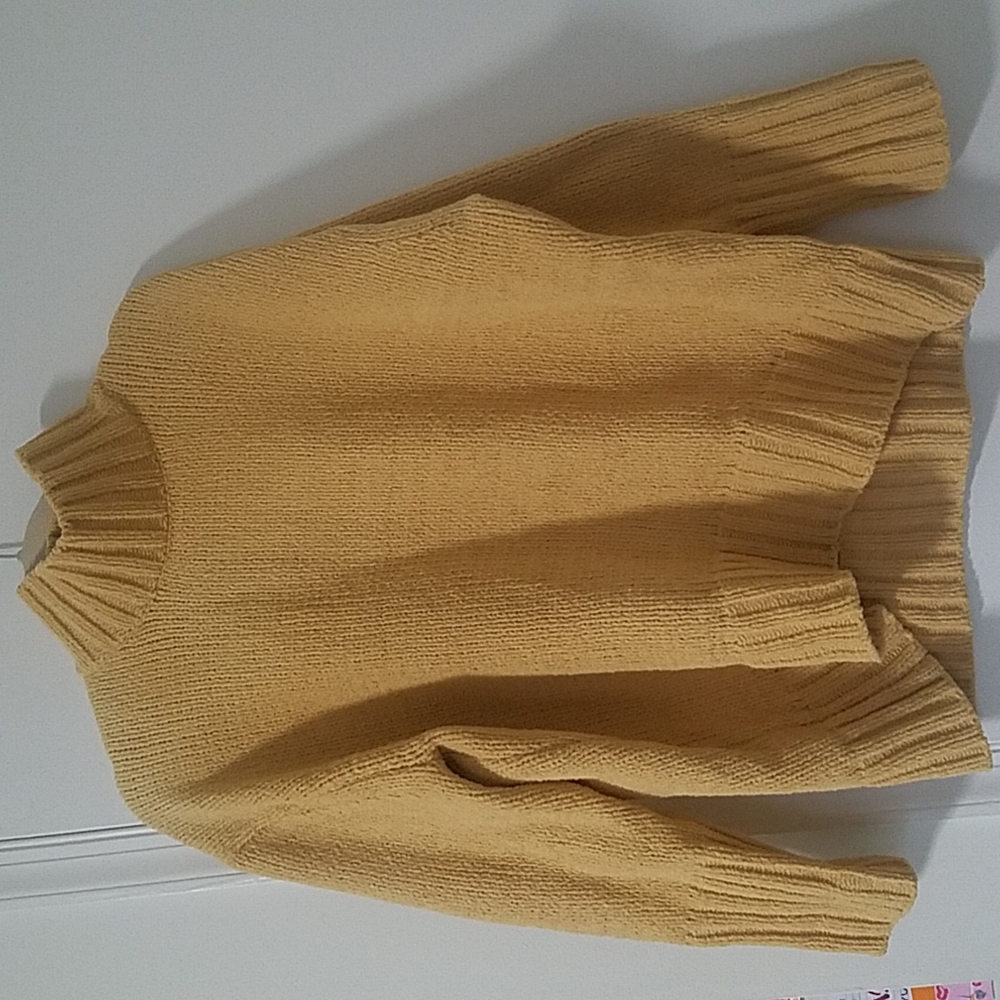 Philosophy Yellow Turtleneck Sweater